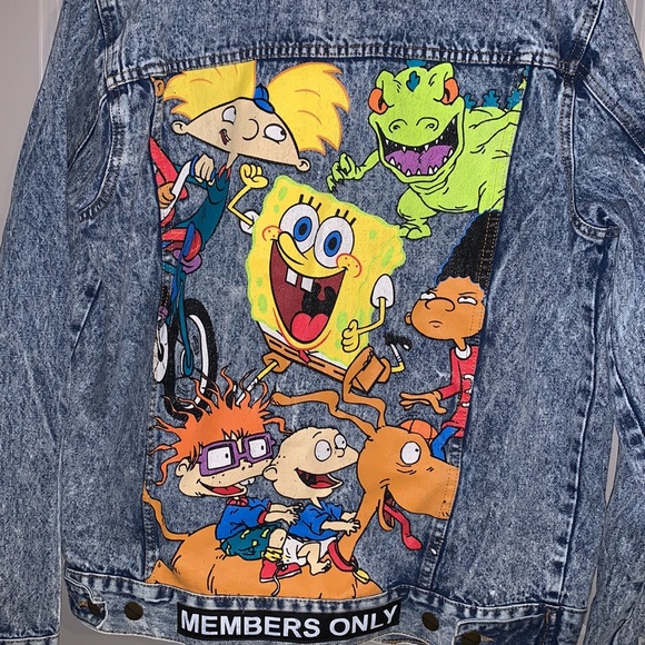 Member’s only denim Nickelodeon jacket - Picture 8 of 8